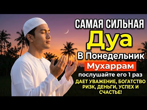 🔑❤️🤲 Дуа В понедельник Мухаррам Очень сложные проблемы будут решены #дуа