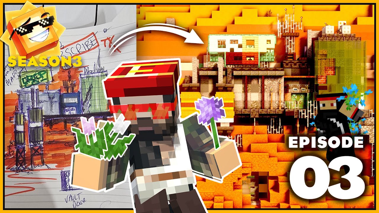 Episode 3 - Sunny Survival Season 3 - Mr E Let's Play Minecraft - YouTube