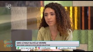 Ems Ci̇hazi İle Ki̇lo Verme Tv8 Çook Yaşa İlayda Koçer