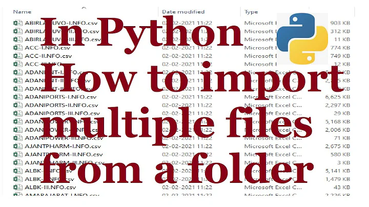 In python how to import & access multiple files from a folder