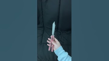 🌸 Balisong Combo 91: Index rollover - Whip rollover - Cherry picker - Horizontal icepick aerial