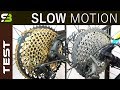 Shimano XTR / XT vs Sram XX1 Eagle - Shifting Performance In Slow Motion.