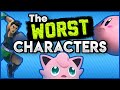 The Worst Characters in Smash Bros. History