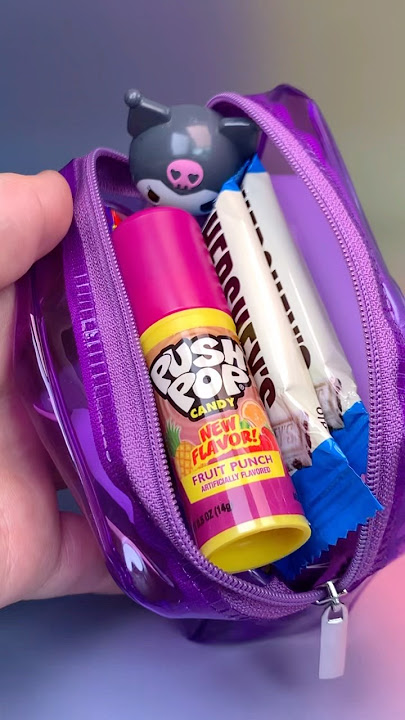 Push pop candy jelly gummy chocolate sweet yummy asmr food mukbang