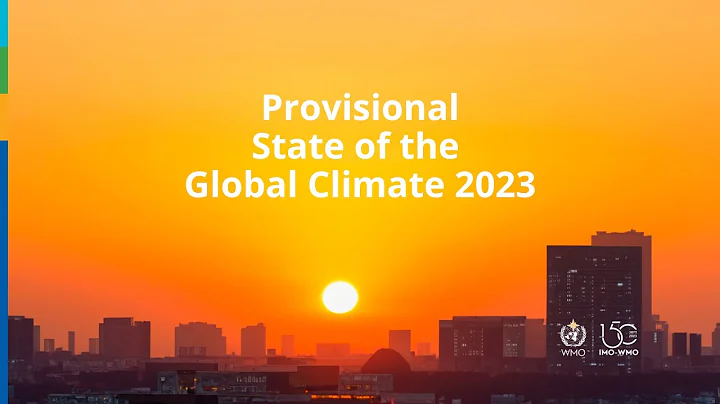 2023 WMO provisional State of the Global Climate report - English - Animation