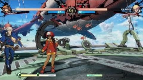 This is what rollback netcode does to a mf