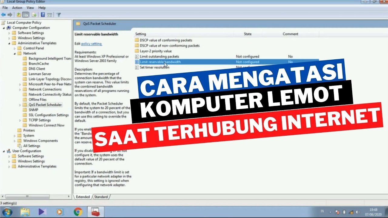 Cara Mudah Mengatasi Komputer Lemot Saat Tersambung Internet