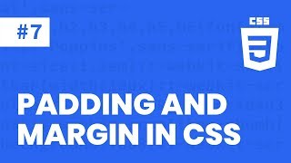 Padding and margin in CSS - Lesson #7 - Web development for Beginners (Urdu/Hindi)