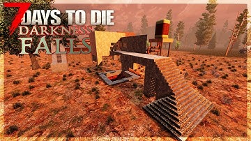 Horde Base Upgrades! Darkness Falls (7 Days to Die) Alpha 20