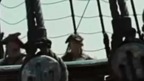 captin Jack Sparrow being iconic for one minute