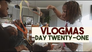 Vlogmas Day Twenty-One: A Little Self Care &amp; Opening Our Stockings