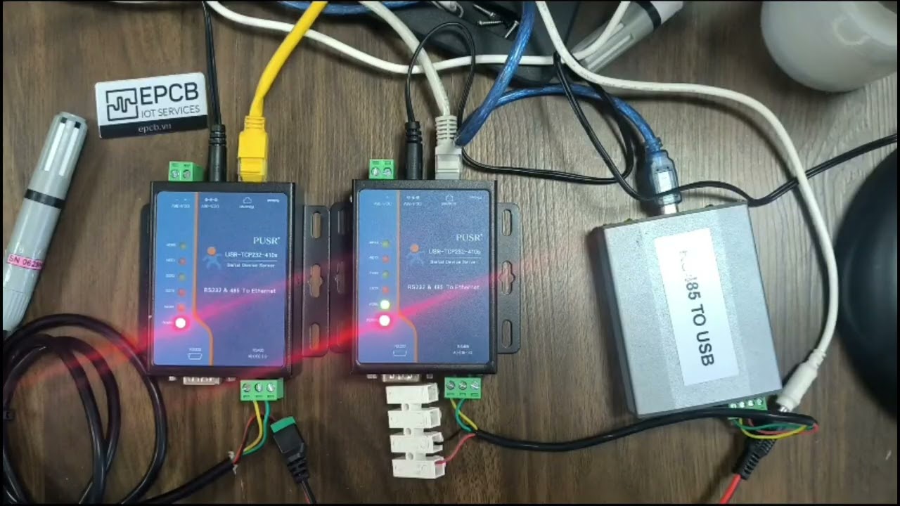 USR 410s TCP IP to Modbus RTU