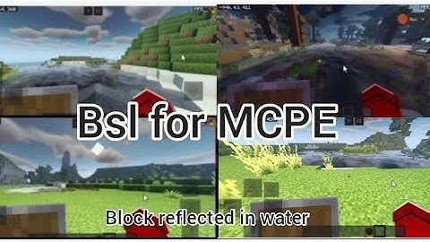 BSL shader for MCPE (link) no clickbait
