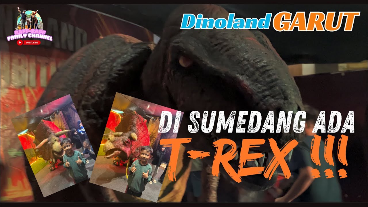 DI SUMEDANG MASIH ADA DINOSAURUS?DITEMUKAN FOSIL T-REX!! DINOLAND GARUT | ASIA PLASA SUMEDANG