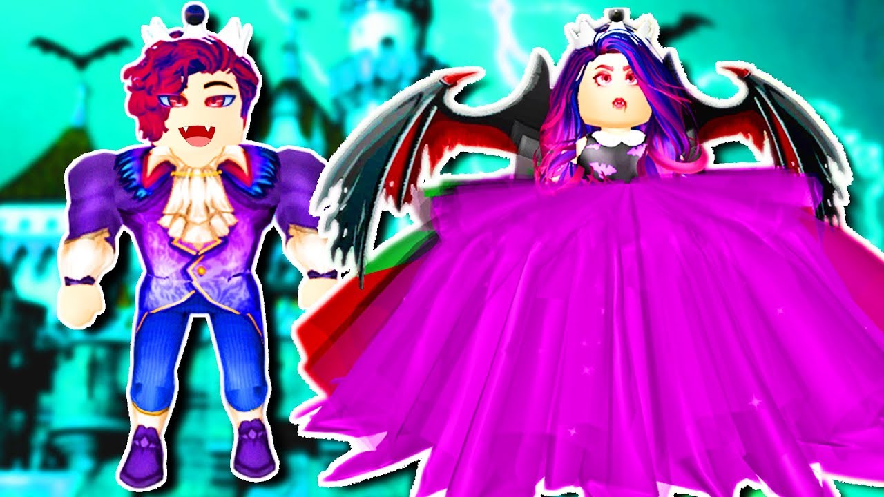 Vampire King And Queen Transformation Roblox Royale High Roblox