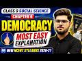 Chapter 6 DEMOCRACY Class 9 Social Science SST new syllabus 2026-27