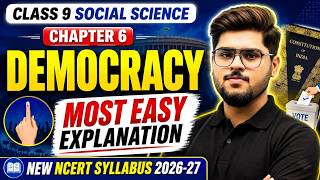 Chapter 6 DEMOCRACY Class 9 Social Science SST new syllabus 2026-27