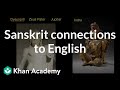 Sanskrit connections to English  | World History | Khan Academy