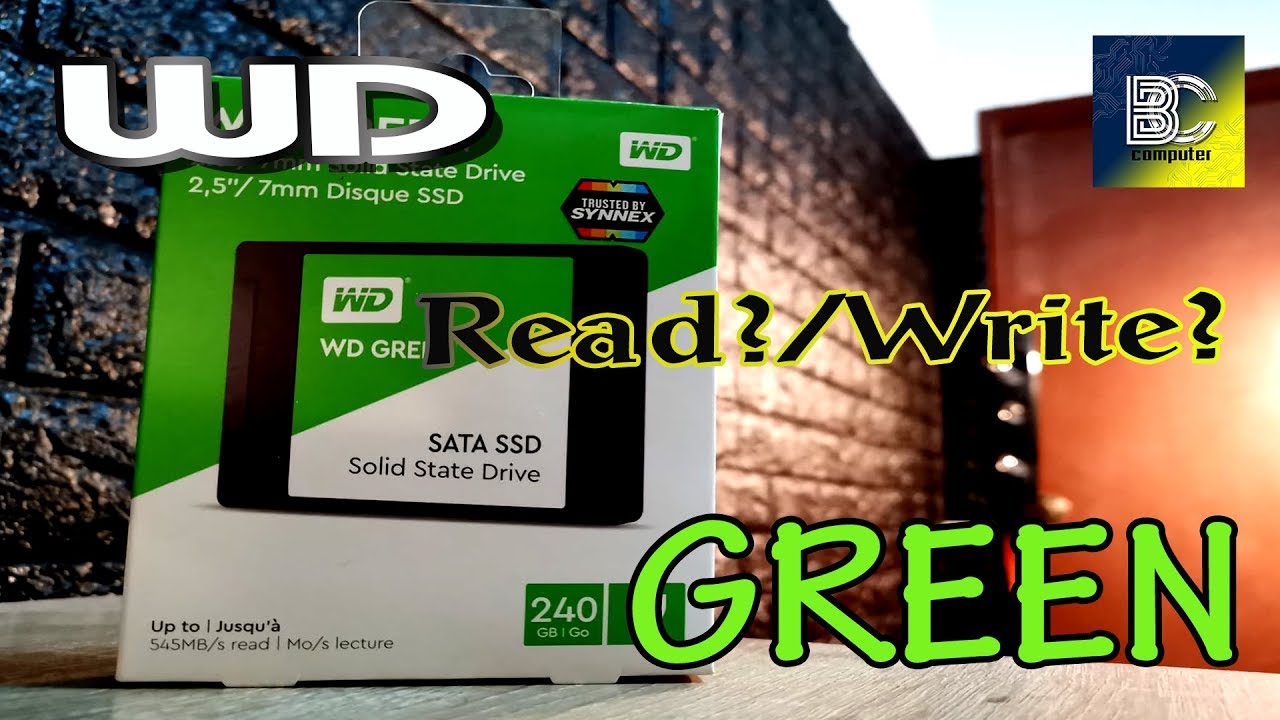 [Reviews]รีวิว และทดสอบ SSD จากทางแบรนด์ WD GREEN พร้อมกับความจุ 240GB มาชมกัน