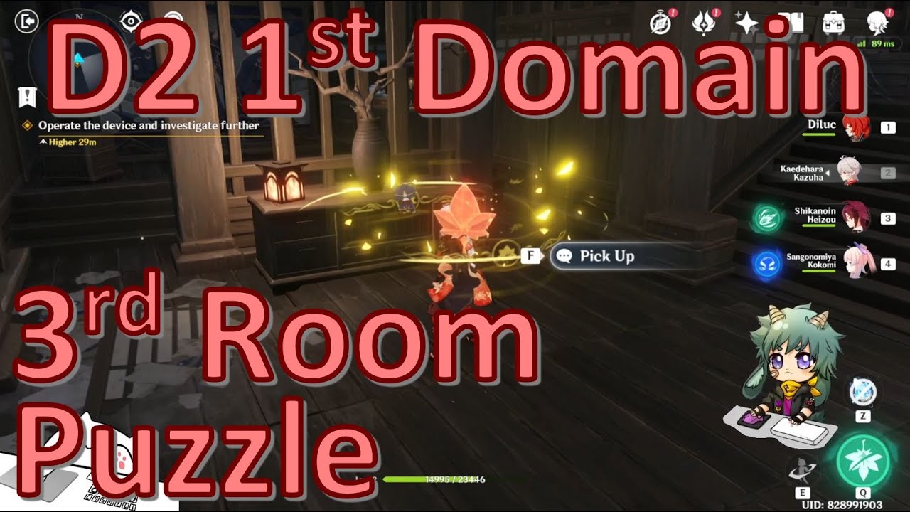 Day 2 1st Domain 3rd Room Puzzle Walkthrough - Golden Apple Archipelago