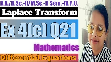 67. Laplace Transform of Integrals | Most Important Problem#21 | Complete Concept