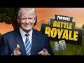 IF TRUMP played FORTNITE: Battle Royale! (Voice Troll)