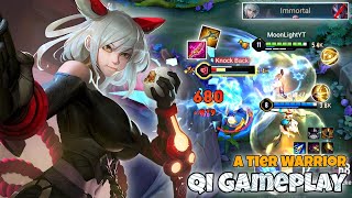 Qi Slayer Lane Pro Gameplay | Intense Match Carry | Arena of Valor Liên Quân mobile CoT