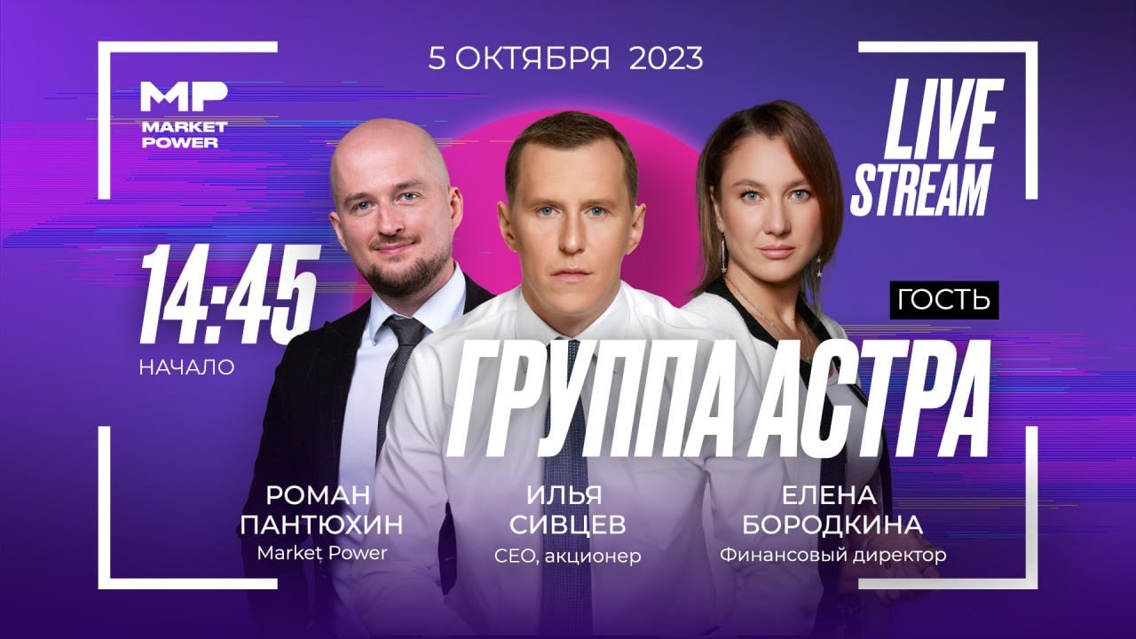 🎺  Группа АСТРА в гостях у Market Power