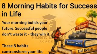 8 Miracle Morning Habits for Success in Life || Graded Reader || Improve Your English Fluency ✅️
