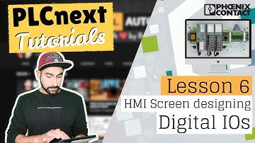 PLCnext Lesson 6 - Designing the HMI for Digital IOs