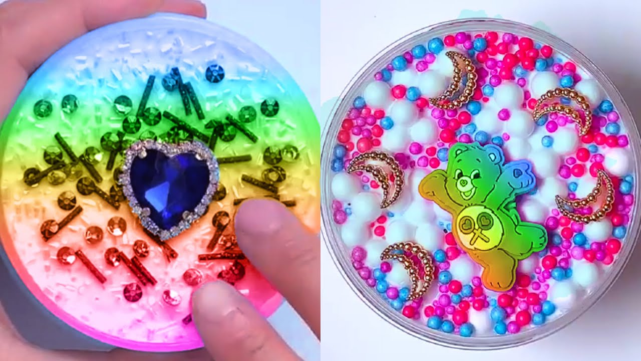 Relaxing Slime Compilation ASMR Oddly Satisfying Video - YouTube