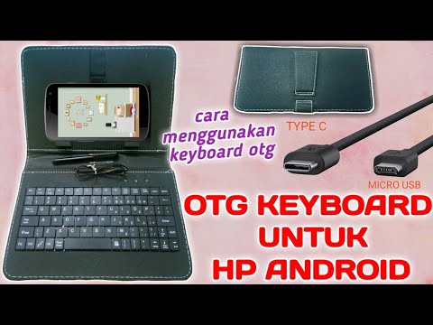 Review Keyboard Otg Untuk Hp Android||Cara Menggunakan nya#ReviewUniDevi