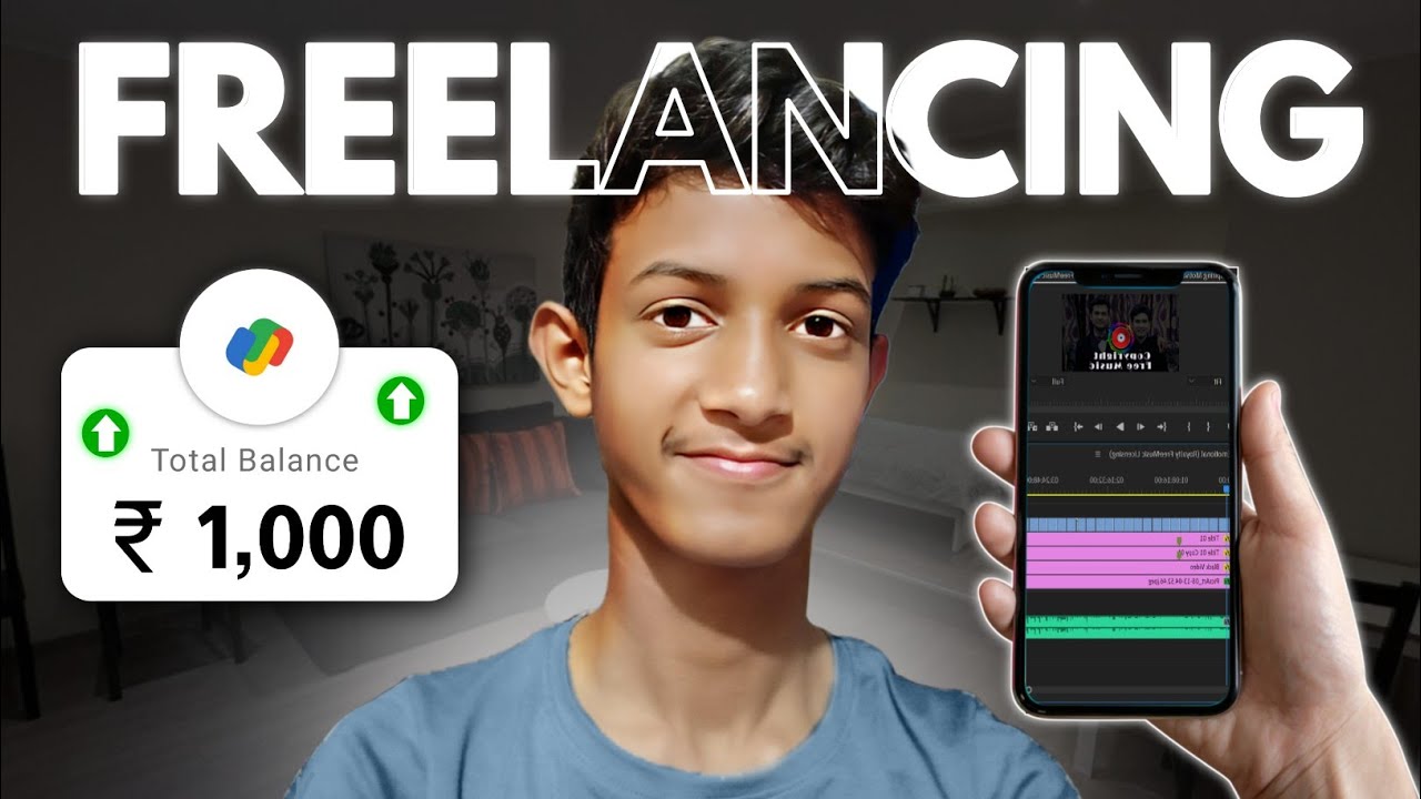 I Tried Freelancing For 3 Days And Earn ₹1000 !