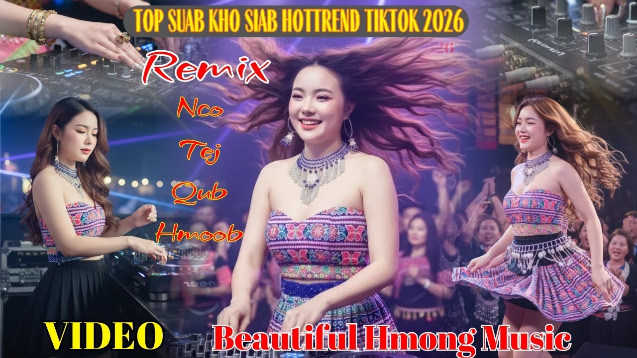 Top Nkauj Hmong DJ VinaHause Remix Zoo Tshaj II 3Hmoob Music #nkaujkhosiab