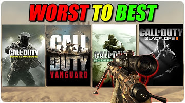 Ranking Call Of Duty Multiplayer From Worst To Best