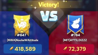 32M+ points mega whale foundry | 847 vs 784 | Whiteout survival