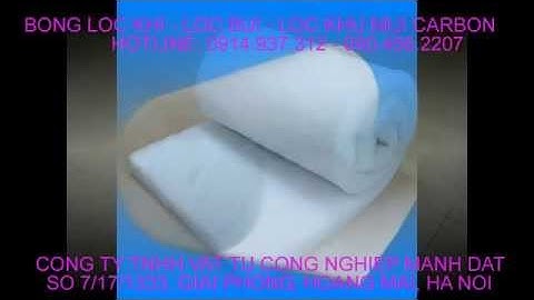 Bông lọc khí, Bong loc khi, Bong loc bui, Bông lọc bụi, Tam loc khi