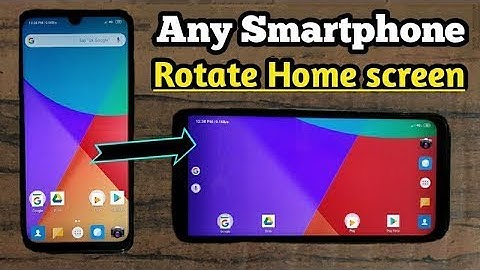How To Rotate Home Screen Of Your Phone | Easy Method For All Android Phones