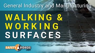 OSHA Walking and Working Surfaces Training Video