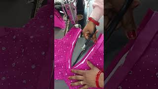 v shape blouse neck design stitching/blouse back neck design tutorial#viral #shorts #viralvideos