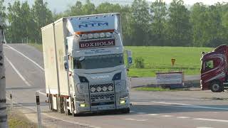 Scania Vadstena Fjärrtransporter Bollstabruk 28Maj24