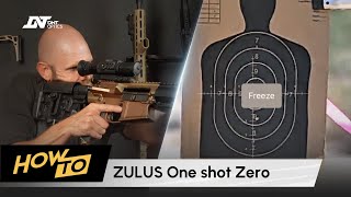 How to Zero the DNT ZULUS with the APP