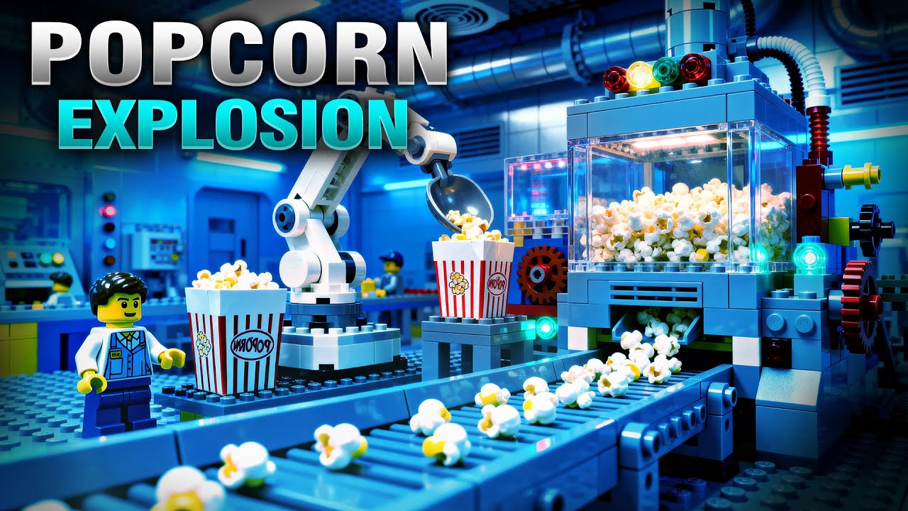 Popcorn Engineering Was Not Supposed to Go This Far – LEGO Production Line