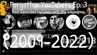 Forgotten YouTubers. Ep. 3 { ERB2, OMFG, TheGamerFromMars And More! } 2009 - 2022 Sub Count History