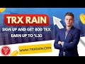 trxain.com?trx mining platform with the safest funds/most stable investment in 2022