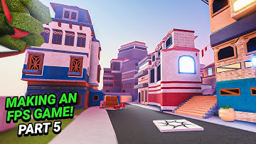 Making A Roblox FPS Game Part 5! MAP TOUR! (Roblox)