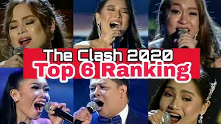 The Clash 2020 - Top 6 Ranking