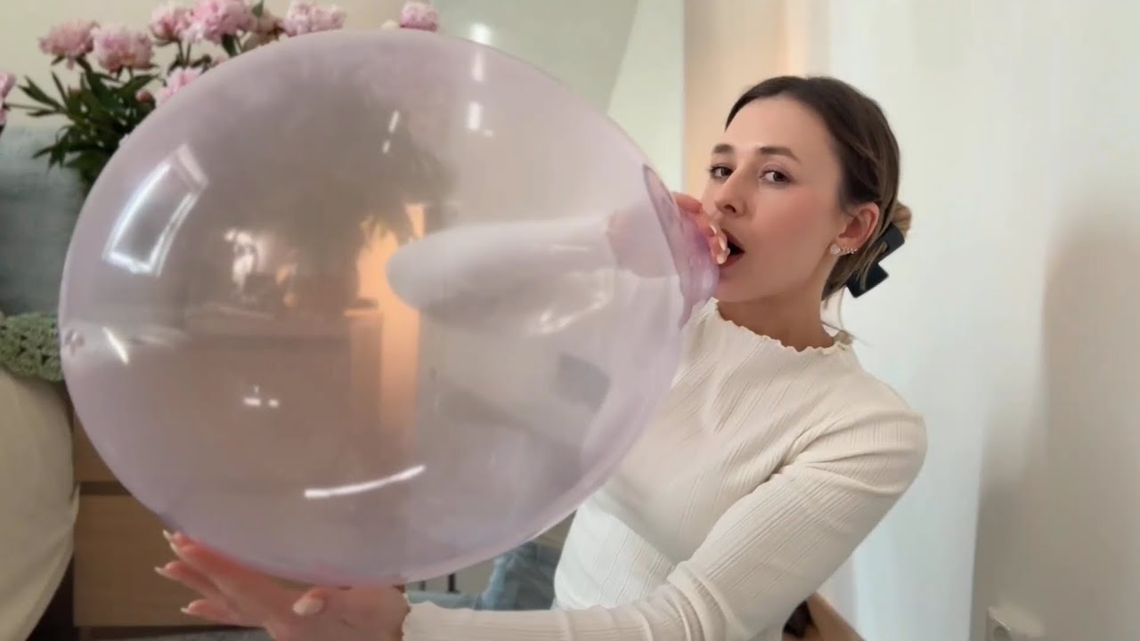 Inflating balloons and bursting it