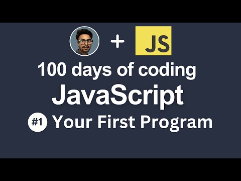 Day #01 - First Javascript Program