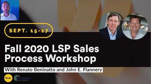 Sales Process Training for Language Service Providers - Nimdzi Insights and Flannery Sales Systems